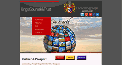 Desktop Screenshot of kingscounselandtrust.com